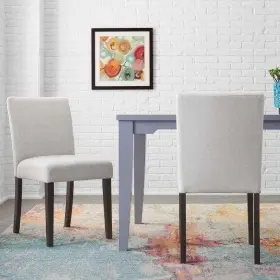 X34.44 Stylewell 935653128990 Dining Chair 23.81 Inch X17.91 Riverbed/sable Upholstered Set Of 2