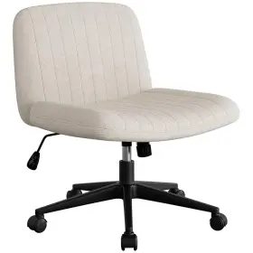 Yz-ys-xxy503-wh-250408-s-u-a Sunlei Office Chair With Wheels Armless Wide Desk White Open Box