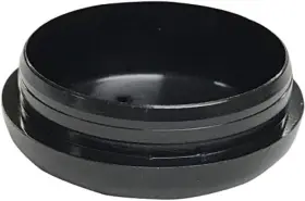Sunniland Patio 744110976595 Wrought Iron Chair Glides Fits 1-1/2 Inch Inside Diameter Round Plastic Leg
