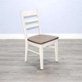 Sunny Designs 810119041852 Pasadena Ladderback Wood Dining Chair