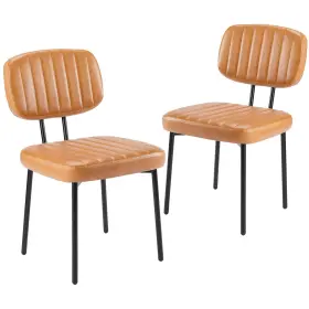 Sweetcrispy 722898003290 Dining Chairs Set Of 2 Upholstered Mid Century Modern Kitchen Room Ac
