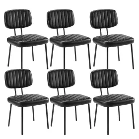 Sweetcrispy 722898003832 Dining Chairs Set Of 6 Upholstered Mid Century Modern Kitchen Di