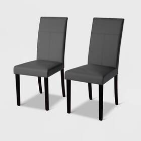 Target Marketing Systems 40618grypr Set Of 2 Newark Parson Dining Chairs Gray - Buylateral