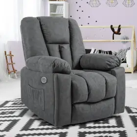 Beysh0008118be Taus Comfy Electric Power Lift Recliner Chair Vibration Massage Sofa Technical Cloth