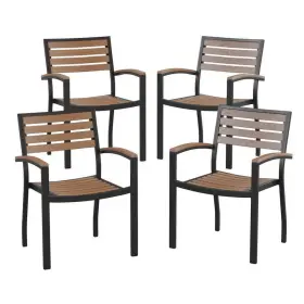 Pa-497979-4-taylh Taylor Logan Outdoor Dining Chair Standard Lightweight Metal Aluminum Frame 4set