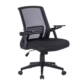 Techni Mobili 815764016880 Ergonomic Office Mesh Chair Mid Back 360 Degree Swivel With Double Casters
