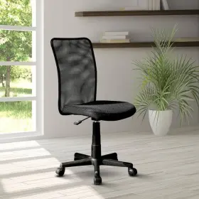 Rta-9300b-bk Techni Mobili 20.5 Inch Width Small Black Fabric Task Chair With Adjustable Height