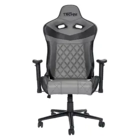 Tsxl3 Techni Xl Ergonomic Gaming Chair Grey Height Adjustable Memory Foam Seat And Back