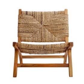 Texxture 5513811-u-a Copenhagen Banana Tree Bark Chair Wood Legs Home Furniture Open Box