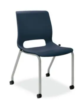 Mg1nsreplat The Hon Motivate Four-leg Stacking Chair Up To 300 Lbs 18 Inch Seat
