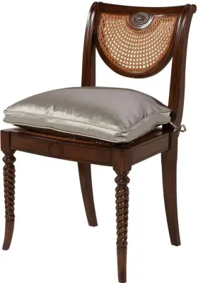 4000-281.1aqp Theodore Alexander Regency Hand-carved Side Chair