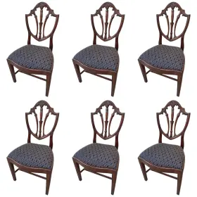 4000-904 Theodore Alexander Set Of 6 - Alice Hepplewhite Mahogany Dining Chairs
