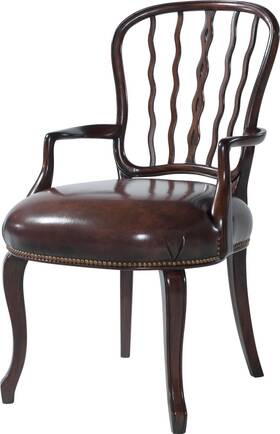 Theodore Alexander Al41043.2ajb Antique George Seddon Mahogany Dining Armchair
