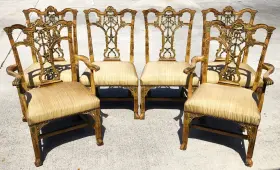 2060-001 Thomas O Brian For Hickory Chair Co Emma Chairs