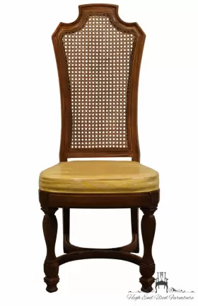 7821-873 Thomasville Furniture Legacy Collection Italian Provincial Cane Back Dining S