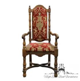 860-951 Thomasville Furniture Kenilworth Collection Solid Oak English Tudor Style D Inch