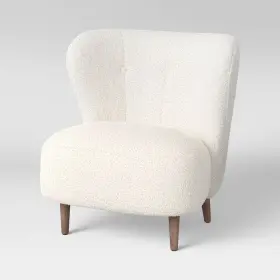 249-08-0104 Threshold Maxton Modern Wingback Chair Sherpa -