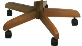 Tobias Designs 611834721209 Boone Chair Base For Wood Caster Chairs