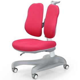Topbuy Topb004878 Kids Study Chair With Lockable Casters Adjustable Height For Growing Child