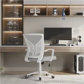 Tms0kx0002 Topeakmart Adjustable Mesh Office Chair Task With Lumbar Support And Armrests