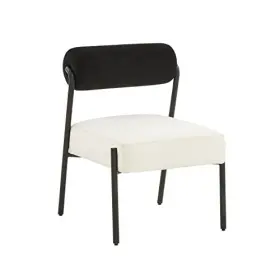 Tv-tov-tov-s68451-1 Tov Furniture Jolene Velvet Accent Chair Modern Upholstered Living Room Seating Cream