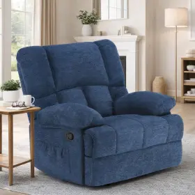 Trygoal-b-tybu-2 Trygoal Oversized Rocker Recliner Chair Wide With Adjustable Ba