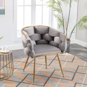 Tys4lyyqbckhf-vba Tzou Luxury Couch Accent Chair Modern Comfy Velvet Upholstered Barrel Chairs