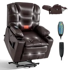 Sx-81741 Uimoso Power Lift Recliner Chair With Heating Massage And Triple-motor System