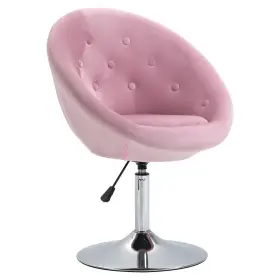Uirio 732845879762 Makeup Vanity Chair Round Tufted Swivel Accent For Living Room Bedroom