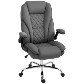 Us01-921799v00cg Uirio Executive Home Office Chair Desk With Flip-up Armrest Fabric Swivel High Back
