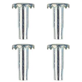 Uniqantiq Hardware Supply 445025864849 Grip Ring Socket Insert For Wood Casters Pack Of 4 Hole Diameter 5/16 Inch Sw