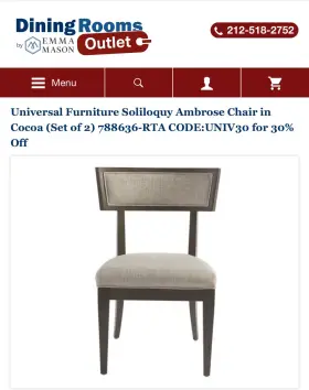 788636-rta Universal Furniture Soliloquy Ambrose Chair
