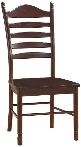 271esp Universal Lighting And Decor Whitman Espresso Hardwood Ladder Back Dining Chair