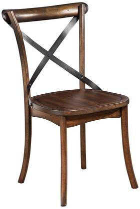 Universal Lighting And Decor 5672-02 Arendal Burnished Dark Oak Wood Finish Dining Side Chair