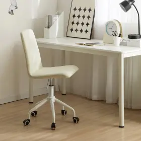 Wk656562 Urban Shop Rolling Linen Swivel Chair Home Office Chairs Computer Desk Adjustable New