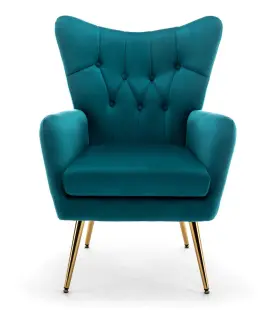 Us Pride Furniture 756411893006 Modern Accent Chair With Ergonomic High Wingback Microfiber Upholstered Armc