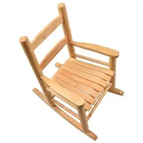 Mtc-397 Us Toy & Constuctive Playthings Hardwood Rocking Chair Wooden Stackable Seat For Children 12 Inches High
