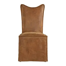 234-delroy-leather-setof2 Uttermost 23447-2 Delroy 20 Inch W Nubuck Leather - Cognac