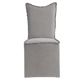 234-delroy-linen-setof2 Uttermost 23462-2 Delroy Set Of 2 19 Inch W Linen - Grey