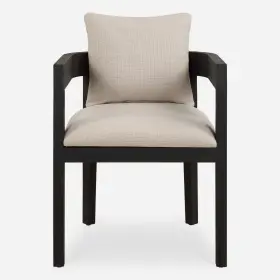 23816 Uttermost Balboa 23 Inch W Wood Framed Linen - Beige