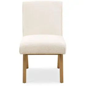 23917 Uttermost Blakely Snow An Oak Armless Dining Chair