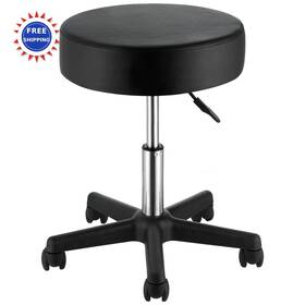 Vevor Pst001 Swivel Chairs On Wheels Supports Up To 400 Lbs Height Adjustable Seating