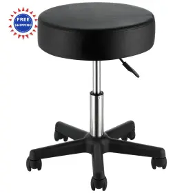 Pst001 Vevor Swivel Chairs On Wheels Supports Up To 400 Lbs Height Adjustable Seating