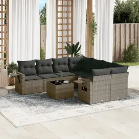 3219959 Vidaxl Garden Sofa Set Gray