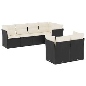 Vidaxl 3249735 7-piece Patio Sofa Set With Cushions In Various Colors