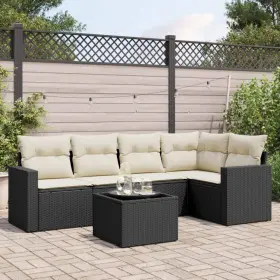 3251273 Vidaxl Garden Sofa Set Black