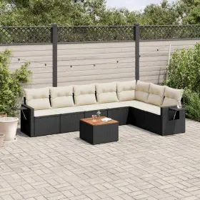 3256924 Vidaxl Garden Sofa Set Black