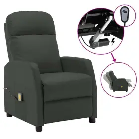 Vidaxl 720286552094 Massage Recliner Anthracite