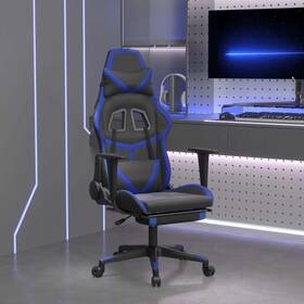 Vidaxl 720287143758 Gaming Chair Black And Blue
