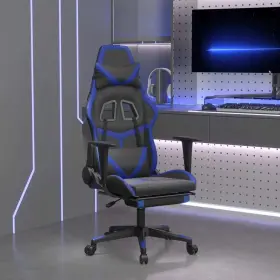 Vidaxl 720287143758 Gaming Chair Black And Blue